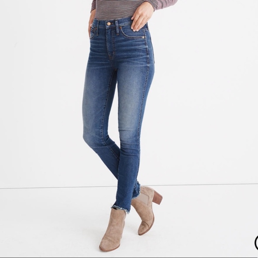 Madewell 10” Rise Skinny Jeans - Size 26